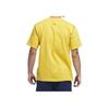 Adidas Originals Trefoil Art Logo Print Tee Men Tops Yellow DV3280