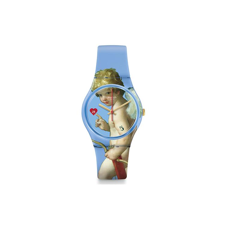 SWATCH Unisex Blue Watch GZ414 GZ414 Blue
