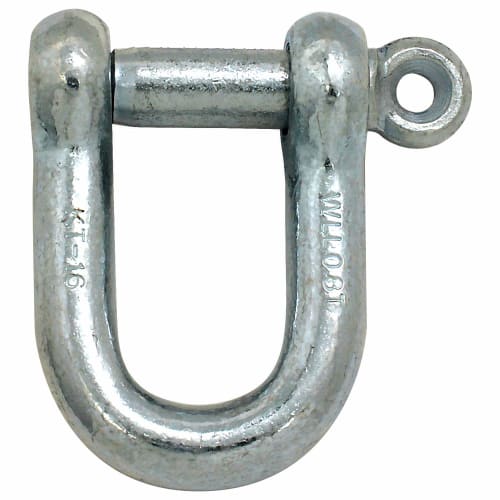 AIAI 16mm Silver Screw Shackle, Adjustable, Connecting, and Fixed, 15-304