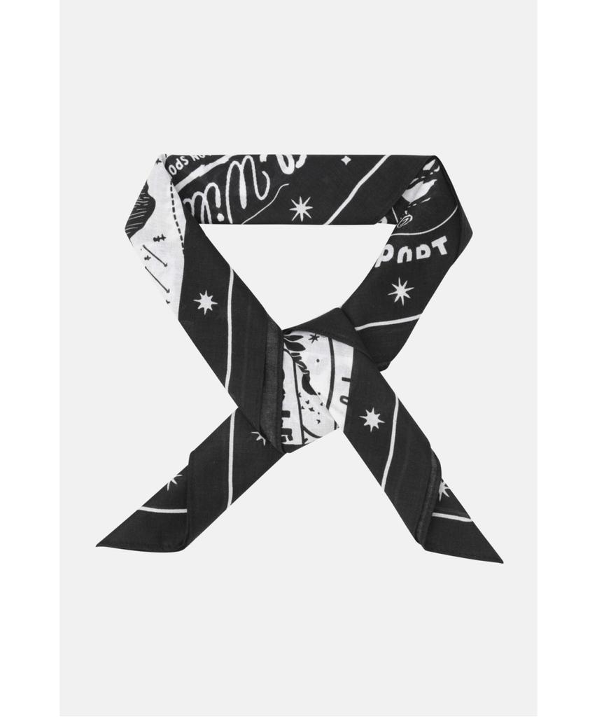 KOLON SPORT Hiking Graphic Bandana Qeaax26111Blk
