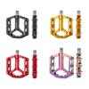 2x Mountain Bike Pedals Cycling Accessories Sturdy Replaces Reliable Bicycle Pedals for BMX Maintenance Road Bicycles