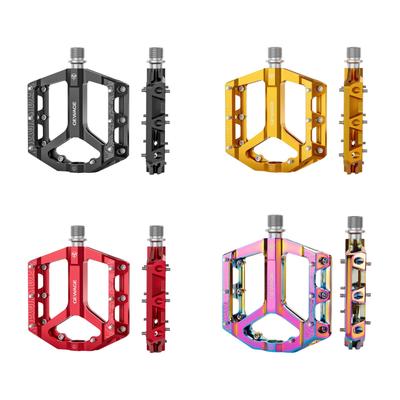 2x Mountain Bike Pedals Cycling Accessories Sturdy Replaces Reliable Bicycle Pedals for BMX Maintenance Road Bicycles