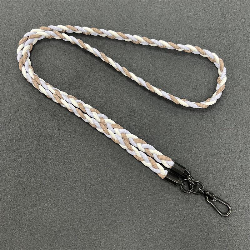 1Mm Polyester Woven Mobile Phone Lanyard Color Strap Rope Badge Camera Key Crossbody Diagonal Cross Hanging