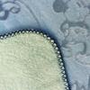 Marushin Disney Mickey Mouse Gray Pattern 70cm H x 100cm Winter Product 2245030100 Throw, Approx. W, Cute, Fluffy, Stylish, Warmer, Number