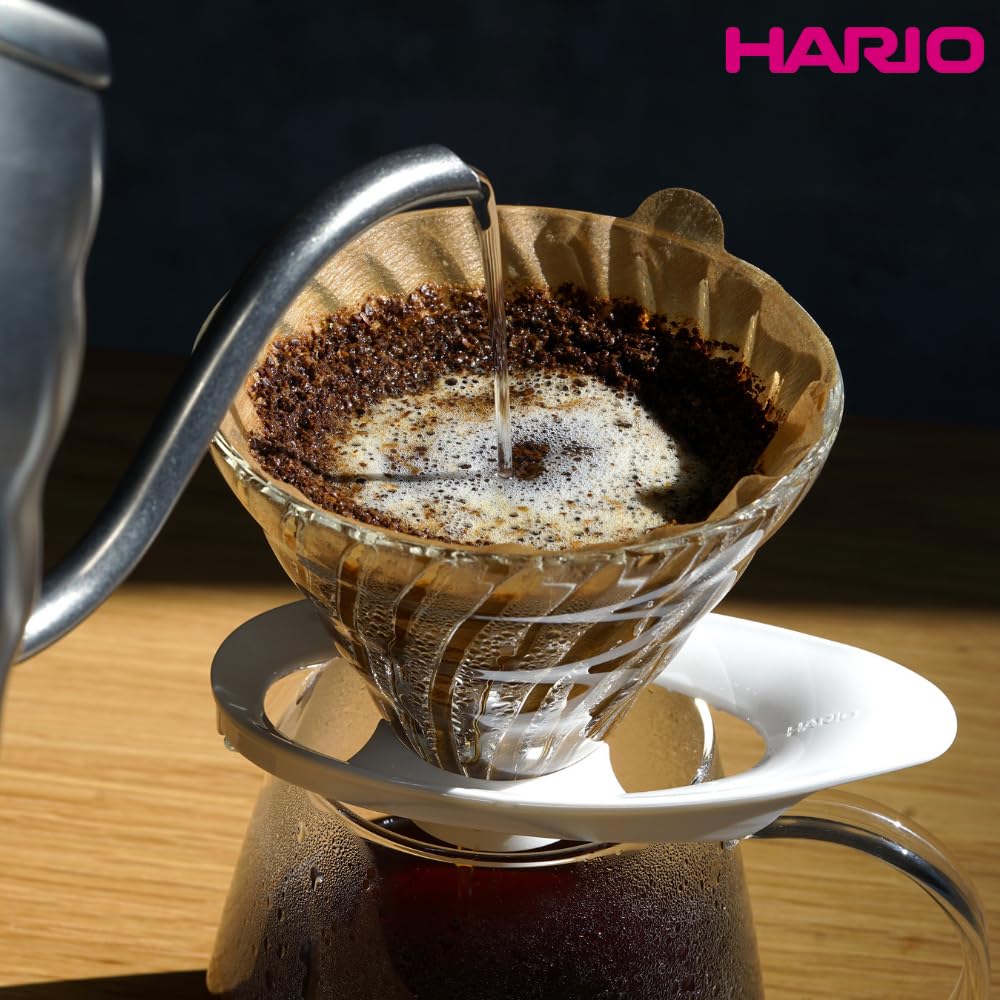 HARIO V60 Coffee Filter for 1 To 4 160 40 Pieces X 4 Piece Amazon Original Made In FSC Certified Paper 02 Misarashi Cups, Pieces, Set, Set, Japan,