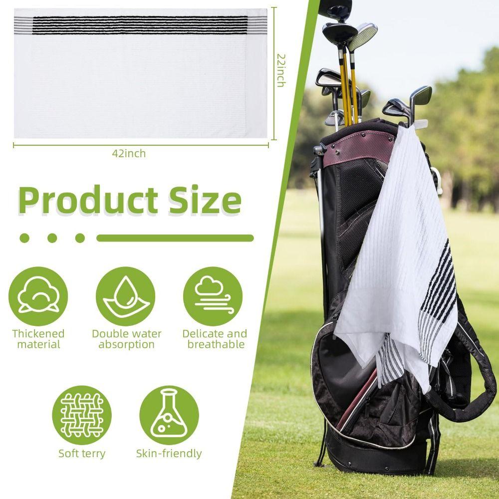 56 * 112cm Golf Towel Extra Large Golf Caddy Towel Outdoor Sports Towel Wiping Golf Club