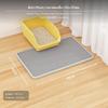 2Layer Cat Litter Mat, Large EVA AntiScatter, Filter, Pet Supplies Gray 45x30cm