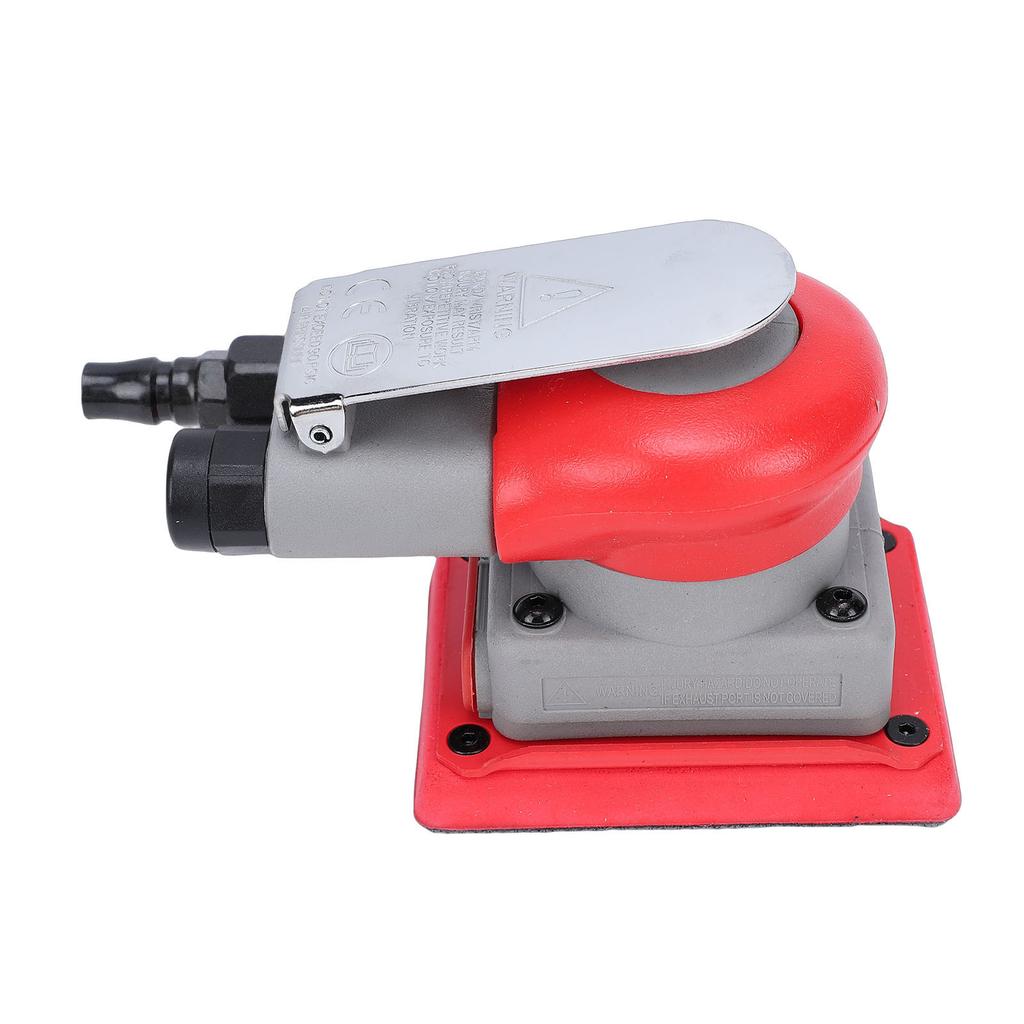 Pneumatic Random Orbital Sander Small Light Weight 5mm Diameter Orbit 10000rpm Polisher Machine for Stone Rectangle 75