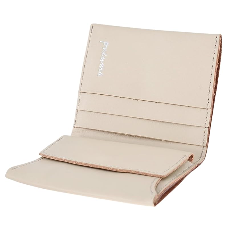 

[JPSpiritus] pneuma ZenMinimal wallet men s bi-fold Thin genuine leather mini wallet compact small wallet Holds 6 cards thin leather With coin purse