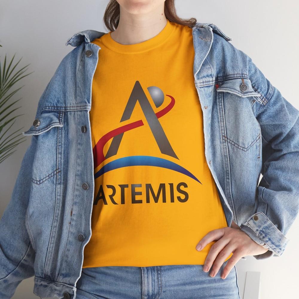 NASA Artemis Program T-Shirt Insignia Space Exploration Moon Apollo