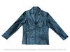 AL KHALID Echtes Weiches Schwarzes Lammleder Motorradstil Herren-Blazer Biker Stilvoll