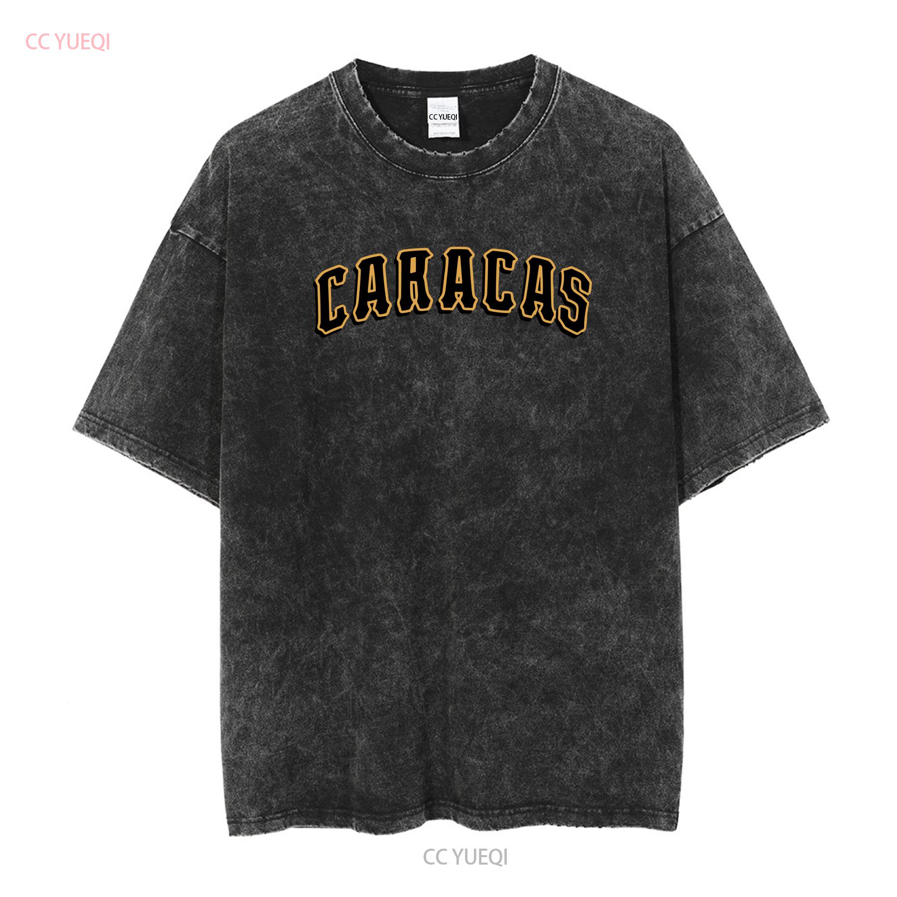 

Leones del Caracas T Shirt de Venezuela Caraquista logo long or short sleeves vintage Washed homme graphic Soft Versatile L