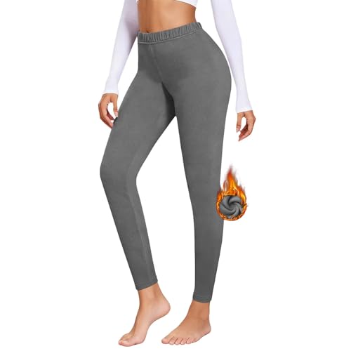 Women's Fashion Fleece-Lined High-Waisted Shaping Yoga Trousers Warm And Soft Sports Fitness Trousers Thermal Trousers
