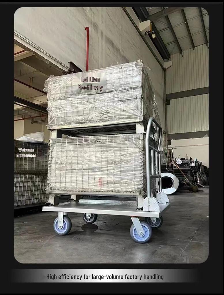 Portable Large Steel Flat Folding Cart