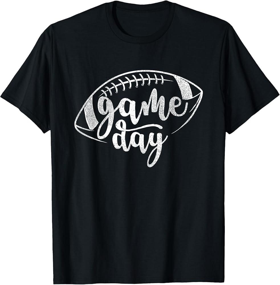 

Game Day - American Football Season Party Footballer T-Shirt Unisex T-Shirt XL
