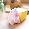 Plush Capybara Keychain Stuffed Animal Doll Key Ring Holder DIY Handbag Pendant Backpack Decoration Kids Adults Birthday Gift