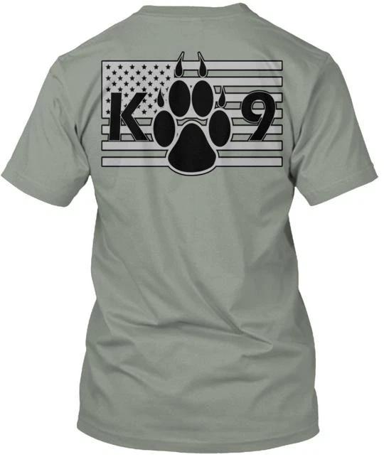 

K 9 American Flag Tee TTshirt Made in the USA Size S to 5XL M