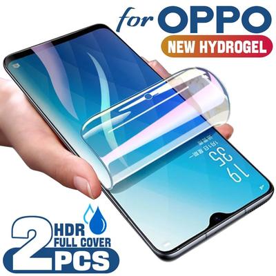 2Pcs Hydrogel Film Screen Protector For OPPO Reno 7 8 9 Pro Plus Find X3 Neo X5 Lite Screen Protector For OPPO A17 A97 A74 A96