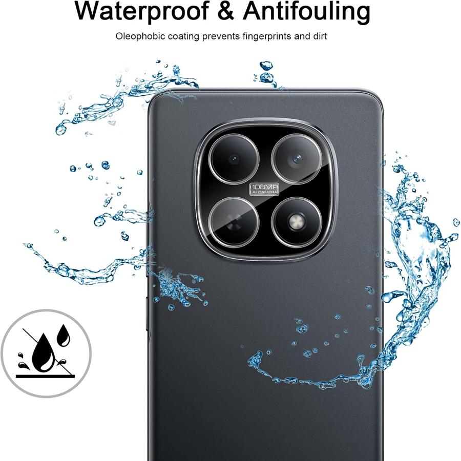 3PCS Real Tempered Glass LENS Camera Protector Film for Xiaomi POCO M8 Pro 5G Redmi Note 15 PRO 4G 5G Note 15 4G 5G Note 15 Pro+ 5G POCO M8 5G
