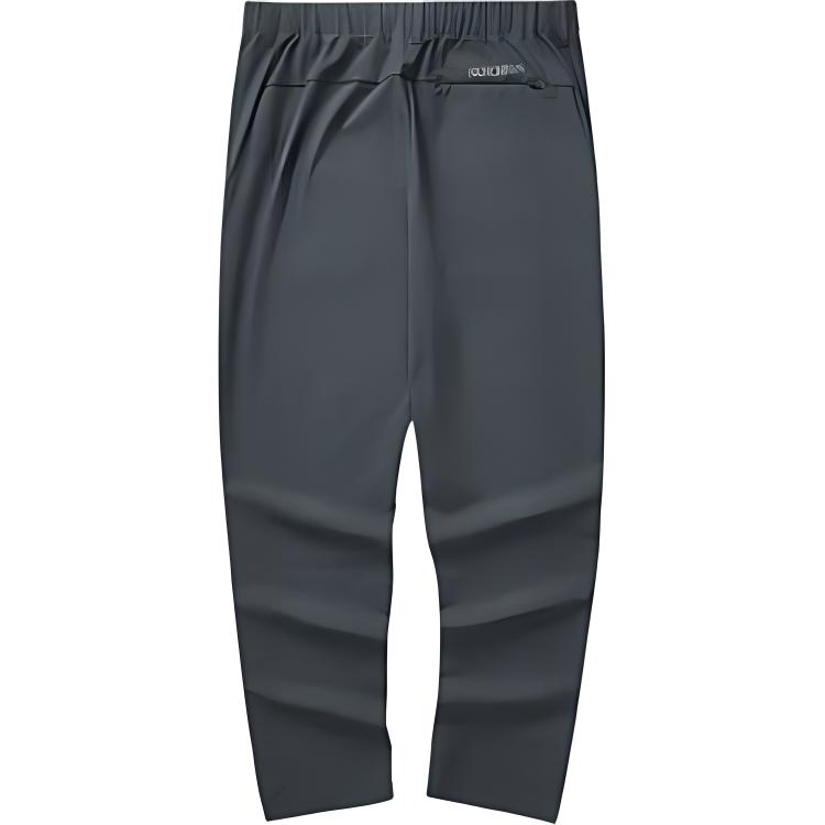 Skechers Casual Comfortable Breathable Quick-Dry Knitted Sports Pants Men bottoms Forest-Gray L324M083-04TF