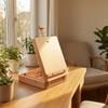 Tabletop Painting Box with Storage Foldable Sketchbox Easel Compact for Students