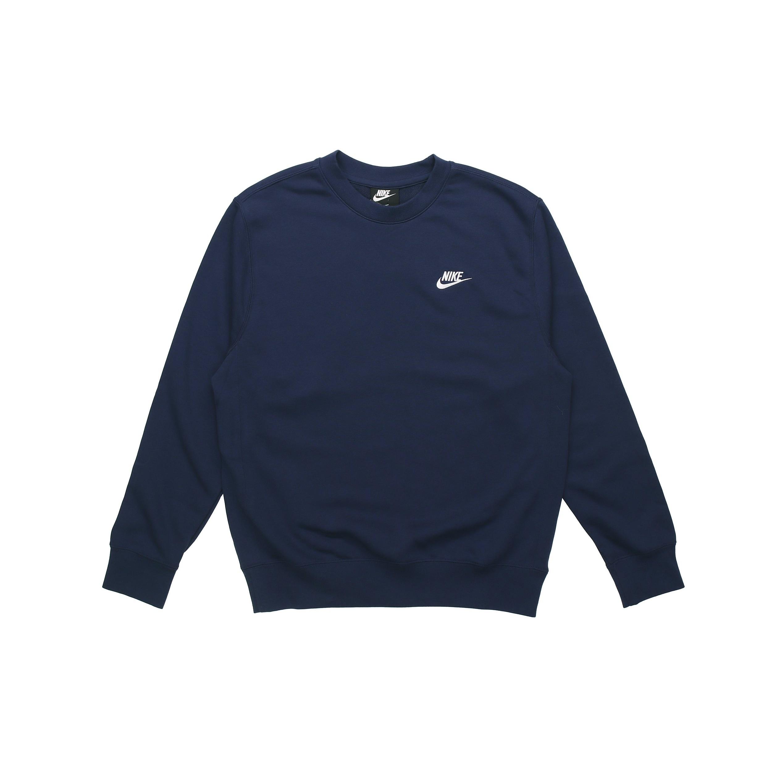 Nike Basic Chest logo Round Neck Navy Blue Men s BV2667-410 M