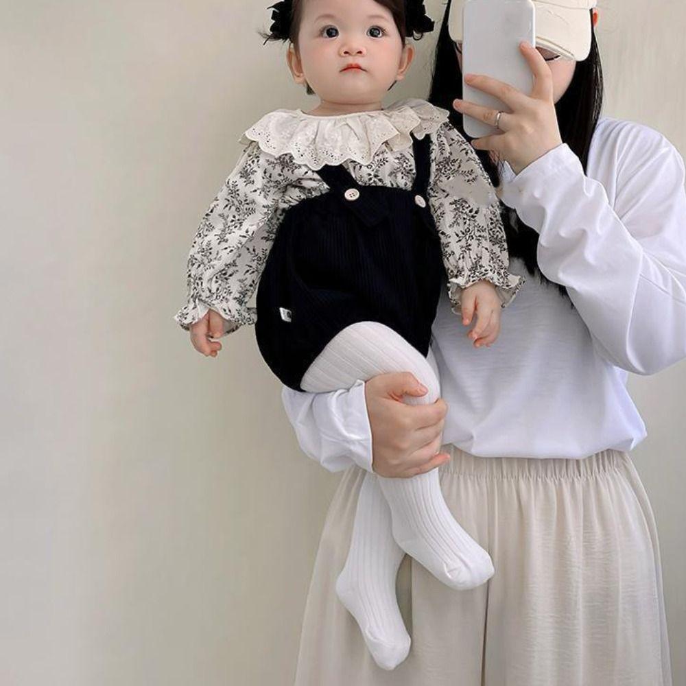 Ruffle Baby Jumper Dress Lotus Leaf Collar Baby Shorts Climb Suit  Newborn Baby