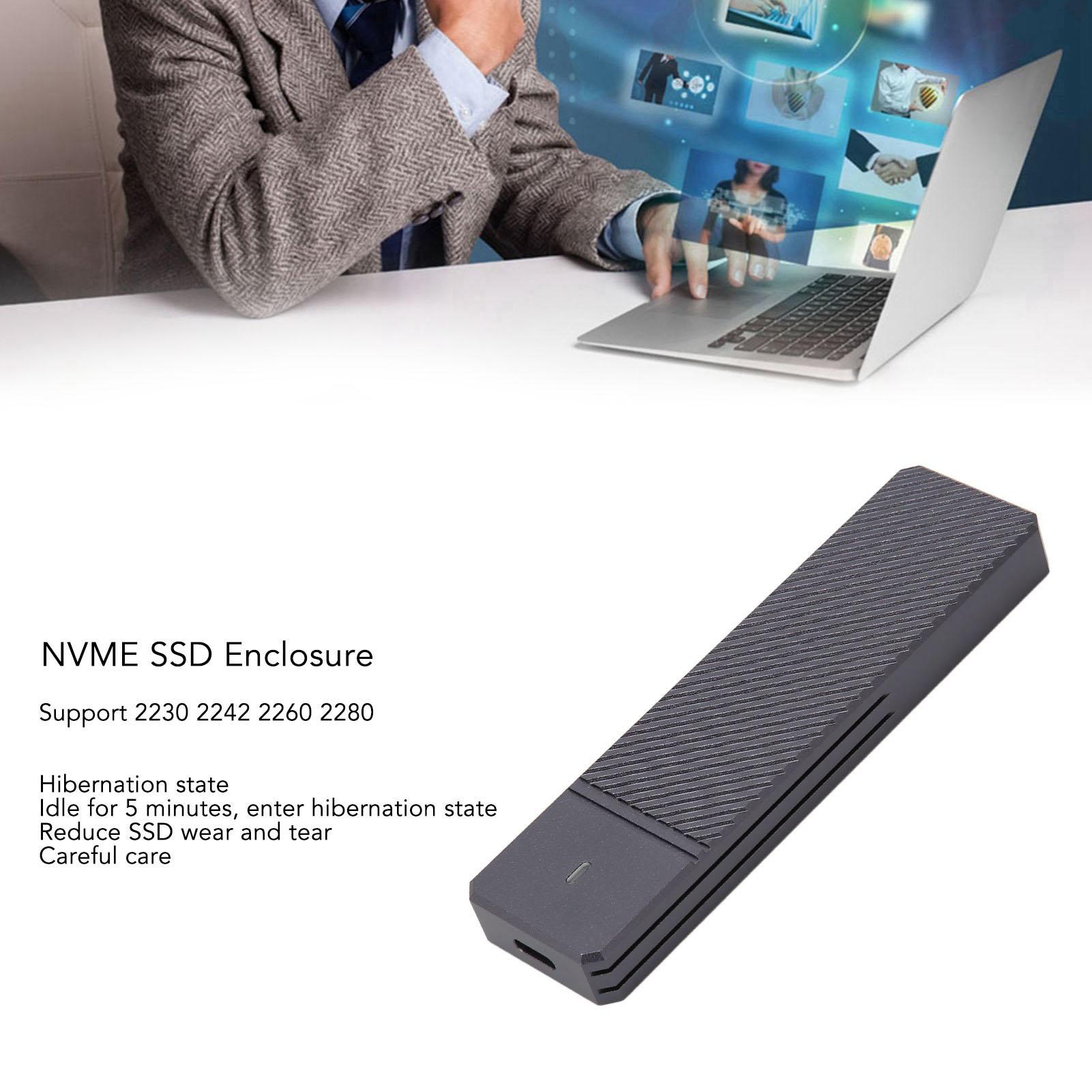 

Корпус NVME SSD, многофункциональный 10 Гбит/с высокоскоростной внешний жесткий диск USB 3.2 Gen2, чехол для