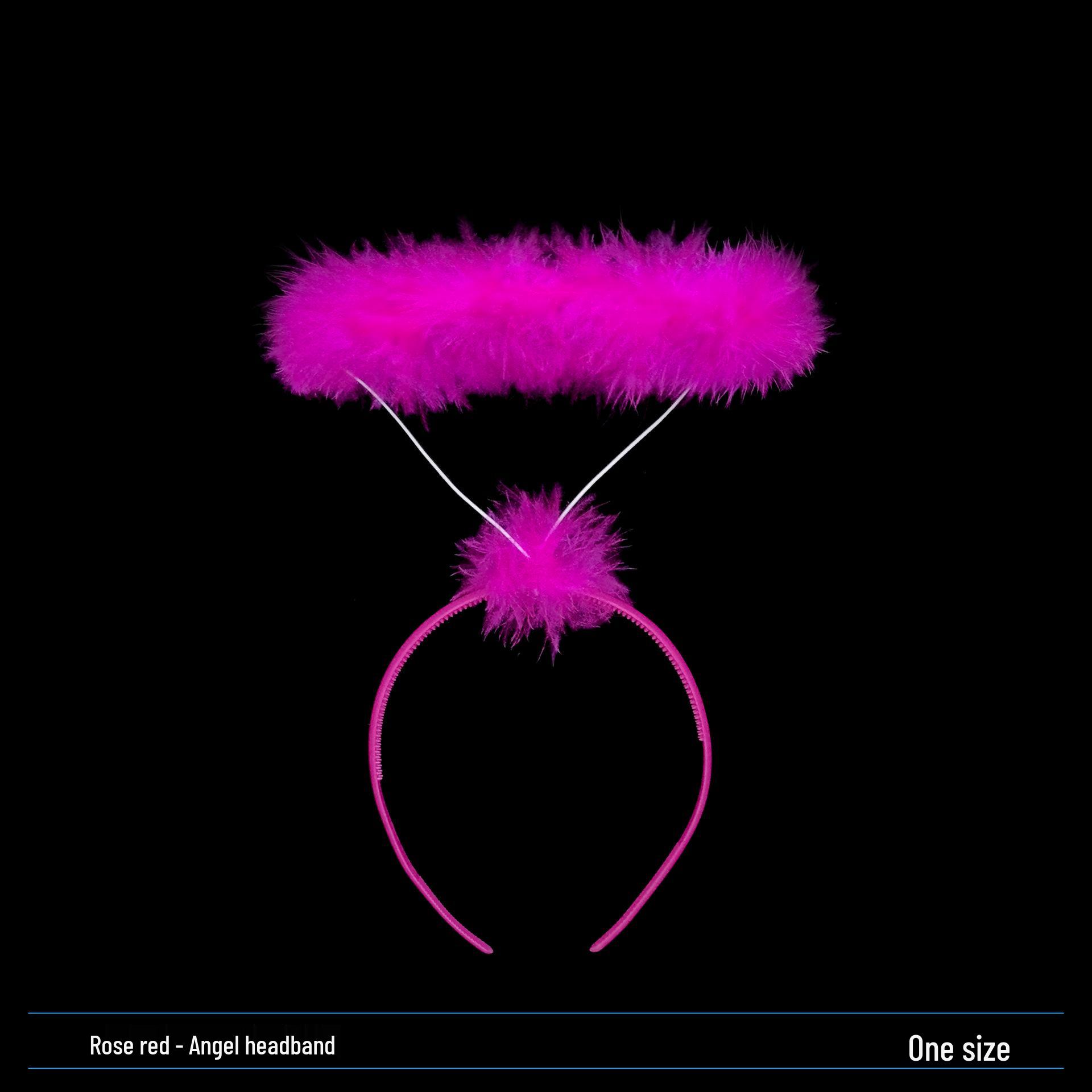 Children s Day Masquerade Costume: Angel Halo Headband One Size
