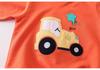 Unisex Children's Cotton Hoodie - European & American Style, Autumn/Winter Long-Sleeved Top