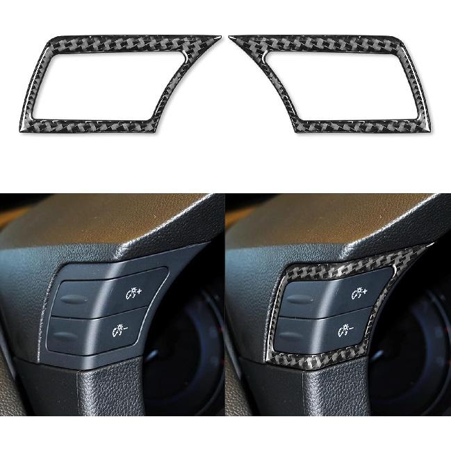 NVCNX Real Carbon Fiber Compatible with Infiniti G35 G37 X S 2007 2008 2009 2010 Sedan Coupe Convertible Car Accessories Interior Trim Dash CD AC