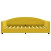Vidaxl Sofa Z Funkcją Spania, Żółta, 80X200 Cm, Obita Aksamitem