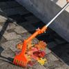 Gutter Cleaner Rake Long Reach Portable Cleaning Brush Gutter Cleaner Brush Roof Leaves Rake For Roof Ground Drain Garden Yard
