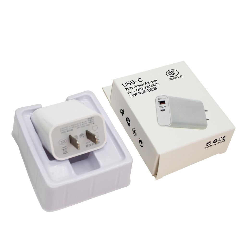 QC4.0 Multi-Port USB Smart Charger Plug - Fast Charging Mobile Charger Head