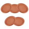 5Pcs Flowerpot Tray Plant Pots Tray with Drainage Saucer for Garden Home Decor Lightweight Floor Protector Planter Plate