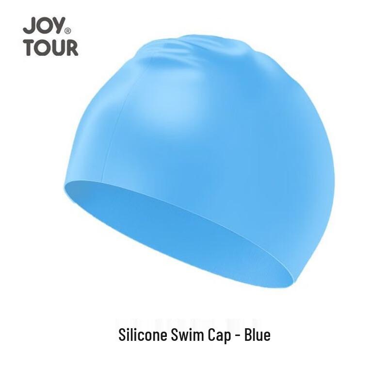 Jiatu Travel Silicone Swimming Cap 2-Pack