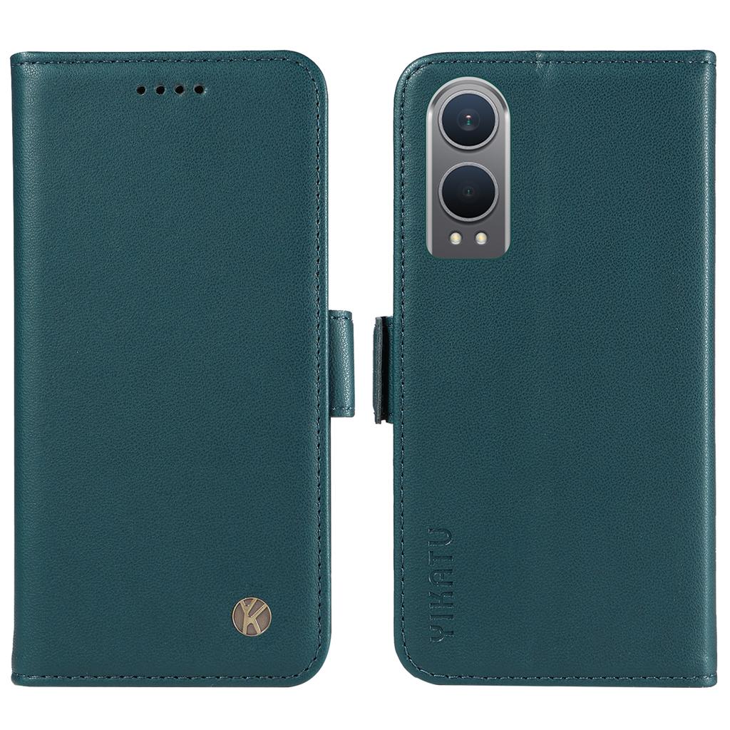 YIKATU YK-003 For OnePlus Nord CE4 Lite 5G/Oppo K12x 5G (China) Case Card Holder Stand Leather Phone Cover