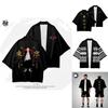 Cardigan Kimono Estiloso Tokyo Revengers Draken Mikey Fantasia Cosplay Para Homens e Mulheres