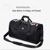 HLA Travel Bag, Fitness Bag, Water-Resistant Storage Bag, Sport Bag, Black