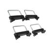 4pcs Car Roof Mounting Rack Clip Cover With Easy Installation For Secure Luggage Storage