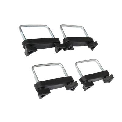4pcs Car Roof Mounting Rack Clip Cover With Easy Installation For Secure Luggage Storage