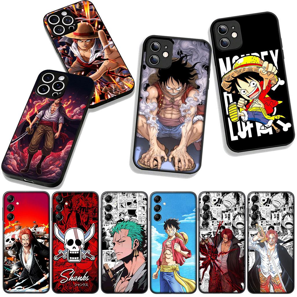 Hülle für Apple iPhone 16 15 14 Plus 13 12 Mini 17 Pro Max + ProMax 16E Air Handyhülle Shanks Luffy One Roronoa Zoro Piece