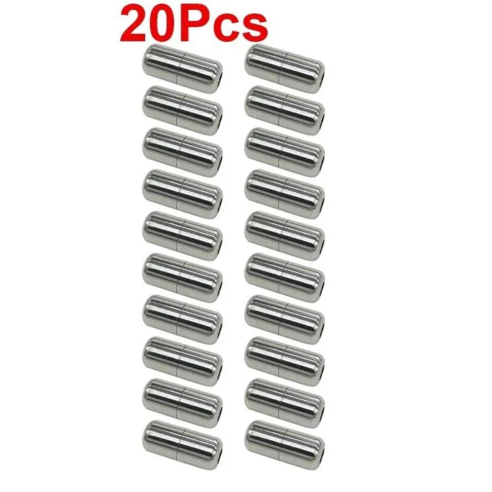 

Милая застежка для обуви из металла без завязок, капсульная застежка-кнопка для ленивых кроссовок, круглая пряжка для обуви 20pcs серый