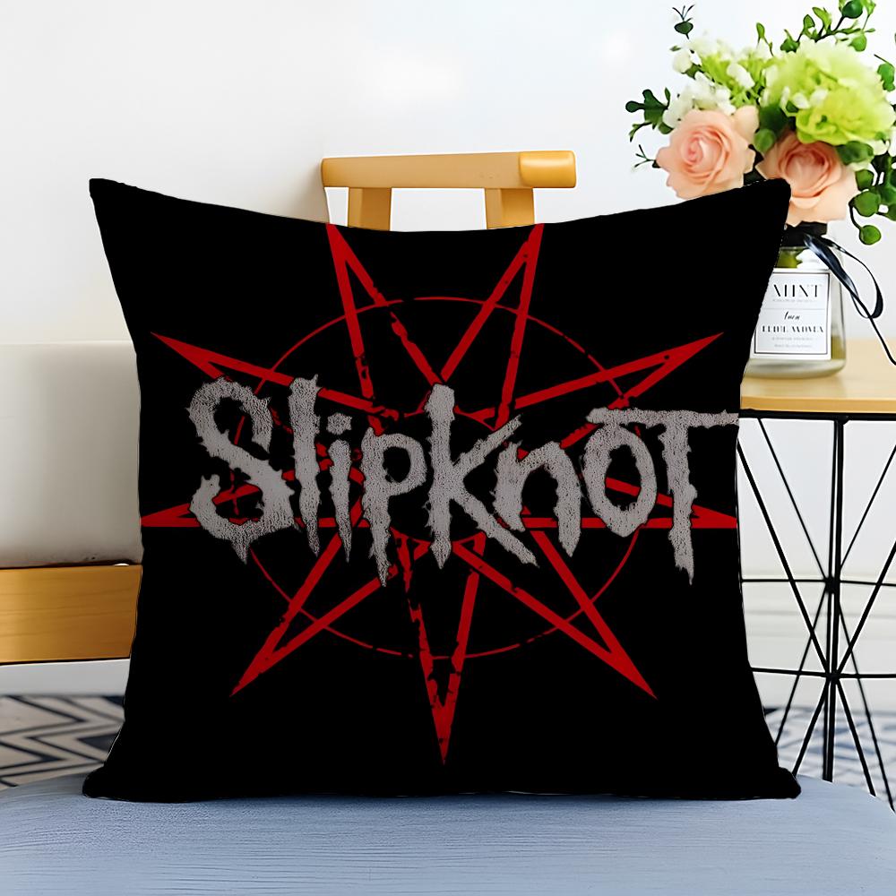 Slipknot Cushion Cover Washable Linen Pillowcase Soft for Sofa Bed Cozy Home Room Decor
