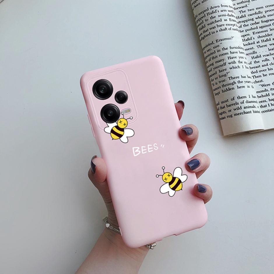 For Redmi Note 12 Pro Plus Case Cover TPU Silicone Shell for Xiaomi Redmi Note12 Pro 5G Phone Case Note 12Pro Plus Cartoon Funda