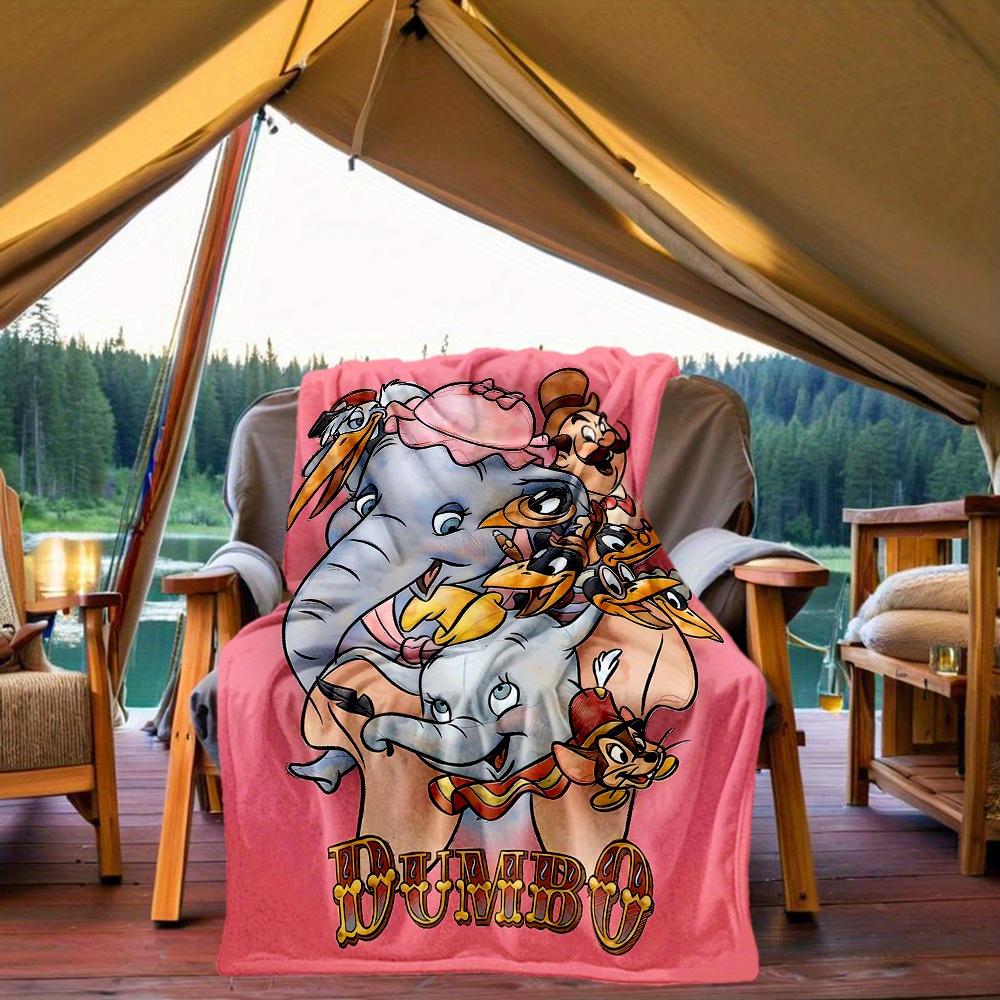 1pc, Dumbo Blanket Soft Throw for Home Decor, Gift Idea for Family and Friend, Seasonal Use, Living Room, Travel