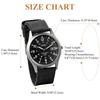 Watches Military Calendar Luminous Analog Waterproof Nylon Strap Simple Large Dial Simulated Quartz Watch Fashion Watch Birthday Christmas Day Gift