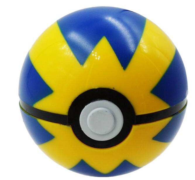 1Pc Pokeball + 1pc Free Random  Figures Inside 1:1 Anime Action & Toy Figures Christmas Gift for Children