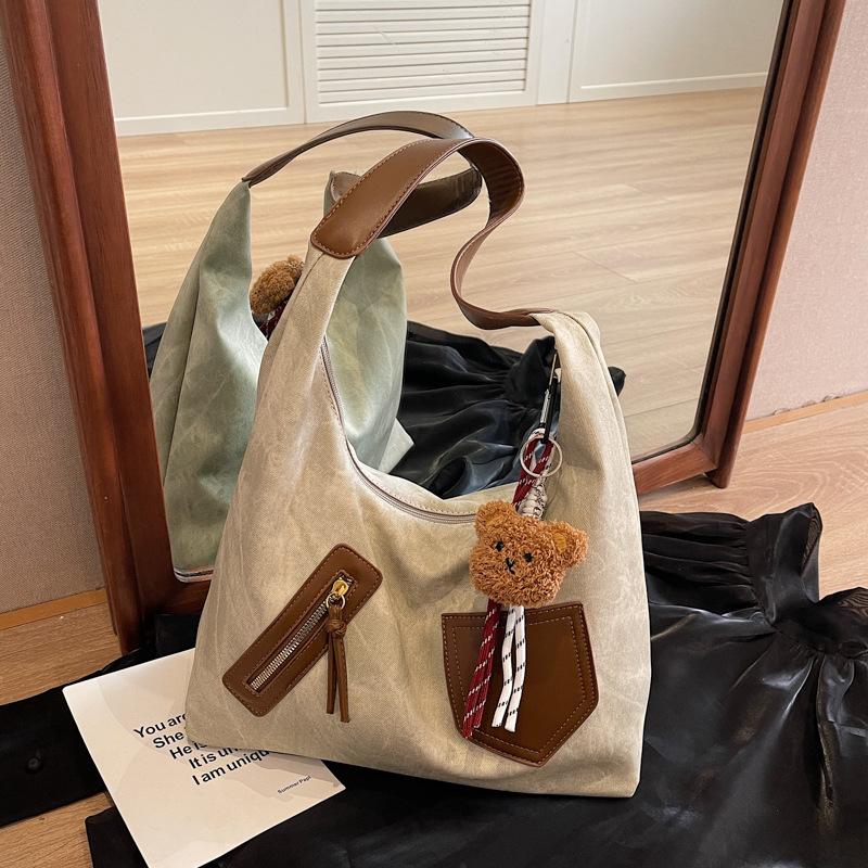 Premium sense large capacity tote bag women's new autumn and winter versatile fashion shoulder bag niche underarm bag