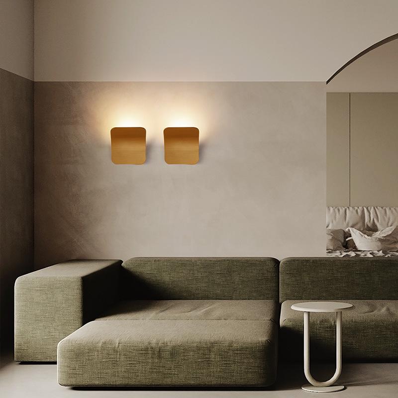 Nordic Modern Minimalist Wall Lamp - Designer Style for Living Room, Bedroom, Hallway, or Stairway.